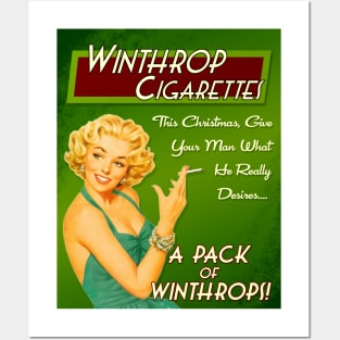 Winthrop Cigarettes Posters and Art